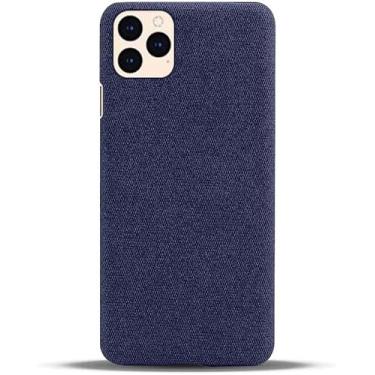 Imagem de BKUANE Capa para Apple iPhone 14 Plus 6,7 polegadas 2022, capa traseira de pano rígido respirável à prova de choque [proteção de tela e câmera] (cor: azul)