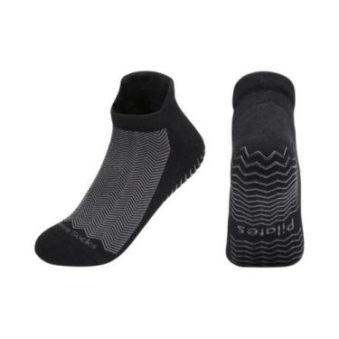 Imagem de Meias De Pilates E Yoga Femininas Antiderrapantes E Respiráveis, Meias