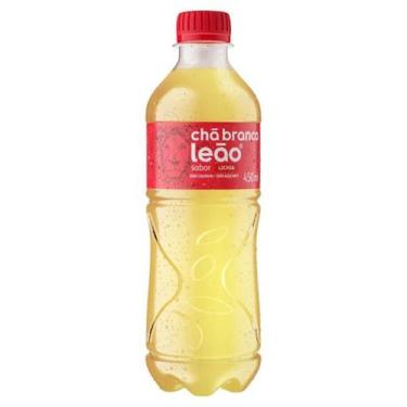 Imagem de Chá Branco Com Lichia Zero Leão 450Ml - Leao