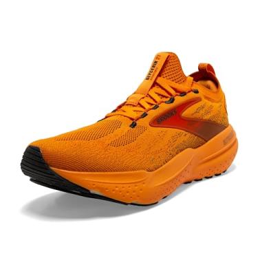 Imagem de Brooks Tênis de corrida masculino Glycerin Stealthfit 21 Neutral, Carrot Curl/Autumn Maple, 38