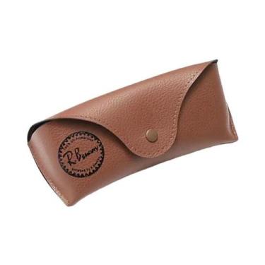 Imagem de Estojo De Óculos De Sol Em Couro Unissex, Protetor De Óculos, Acessóri