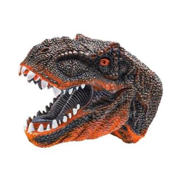 Imagem de Fantoches De Mão Macios De Dinossauro Para Crianças, Brinquedo De Cosp