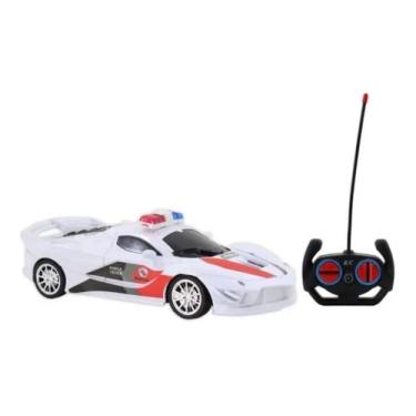 Imagem de Carrinho Controle Remoto Policia Super Carro Top 1:18 ( FT) - FUN GAME