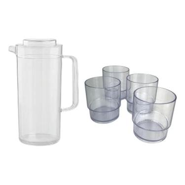 Imagem de Kit Jarra + 4 Copos Policarbonato - Tupperware