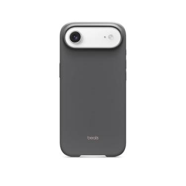 Imagem de Beats Capa para iPhone Air com MagSafe e Controle da Câmera, Acabamento Fosco, Revestimento em Microfibra – Cinza-granito