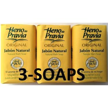 Imagem de Sabonete Natural Heno de Pravia Kit 3x113g