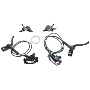 Imagem de Kit Freio Hidráulico Shun Feng + Passador GTS 21v + Discos