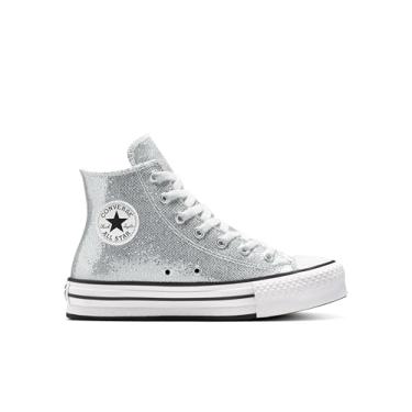 Imagem de Converse Tênis feminino Chuck Taylor All Star Eva Lift, Prata/branco/pouco cinza, 20