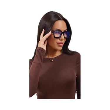 Imagem de Armação De Óculos Vintage Grande Em Várias Cores, Designer, Com Bloque