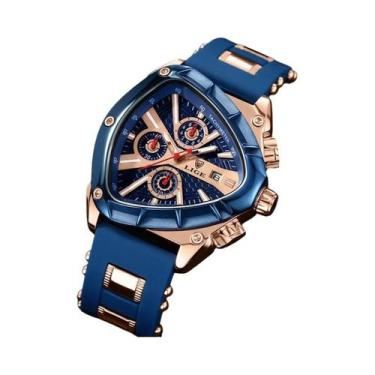 Imagem de Relógio Esportivo Militar À Prova d'Água Para Homens LIGE, Relógio De 