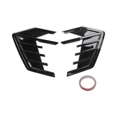 Imagem de Adesivos De Ventilação Lateral Universal Em Fibra De Carbono Para Carr