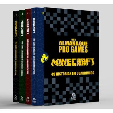 Imagem de Livro - Coleção Pró-Games Almanaque em Quadrinhos Minecraft - Box com 