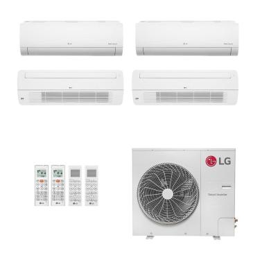 Imagem de Ar-Condicionado Multi Split Inverter LG 48.000 (2x Evap HW 9.000 + 2x Evap Cassete 1 Via 18.000) Só Frio 220V