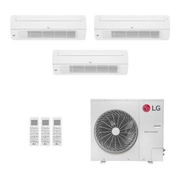 Imagem de Ar-Condicionado Multi Split Inverter LG 48.000 (1x Evap Cassete 1 Via 9.000 + 2x Evap Cassete 1 Via 12.000) Só Frio 220V