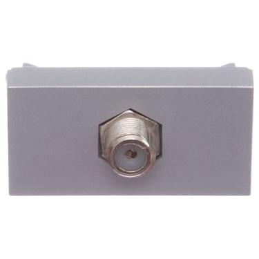 Imagem de Módulo Tomada Para Antena de Tv Cabo Coaxial Alumínio Orion S70546874 Schneider Modulo Tom.p-ant
