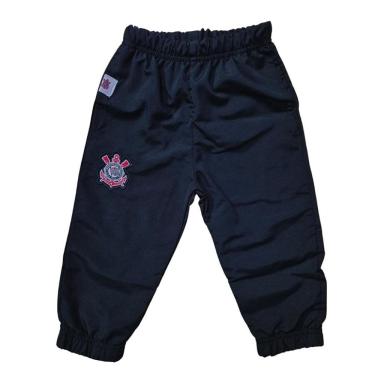 Imagem de Calça Corinthians Bebê Infantil Juvenil Helanca Oficial