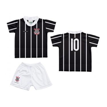 Imagem de Uniforme Infantil Corinthians Oficial - Torcida Baby