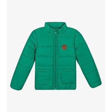 Imagem de Jaqueta Puffer Infantil Feminina Trick Nick Verde, 2, Verde