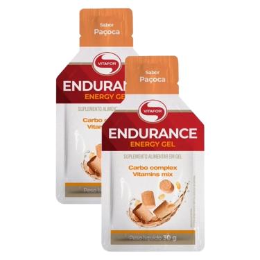 Imagem de Kit 2X: Endurance Energy Carboidrato em Gel Paçoca Vitafor 30g