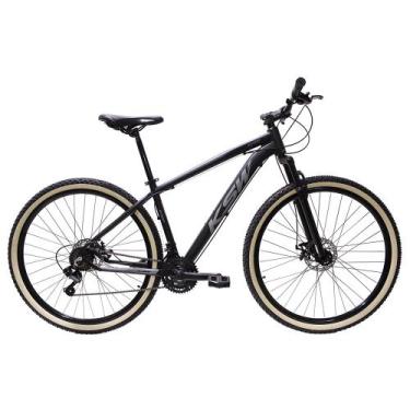 Imagem de Bicicleta Aro 29 Ksw 21 Marchas Cambio Shimano Freio A Disco, Preto, P