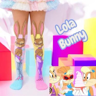 Imagem de Meias 3D Infantil Maluca Divertida Personagens oi - NoBrand, Lola Bunn