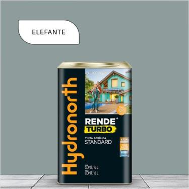 Imagem de Tinta Acrílica Standart Rende Turbo Lata 18 litros Cores Hydronorth Co