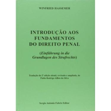 Imagem de Introdução Aos Fundamentos Do Direito Penal