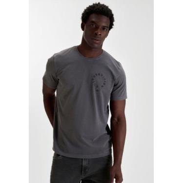 Imagem de Camiseta docthos slim manga curta stone estampa culture vision, 044 gr