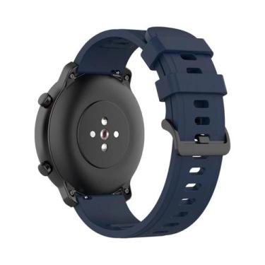 Imagem de Pulseira De Silicone De 22mm E 20mm Para Amazfit Balance 2, Samsung Ga