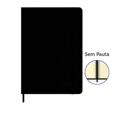Imagem de Caderno Executivo Tilibra Costura Cambridge M - Escolha, Preto Sem Pau