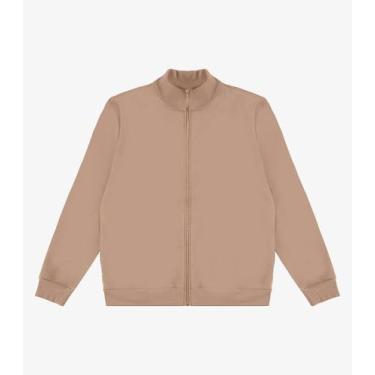 Imagem de Jaqueta Masculina Moletom Felpado Diametro Marrom - Diametro Basicos, 