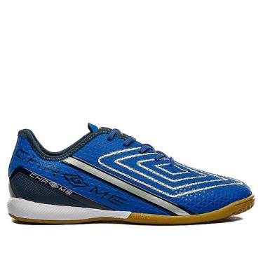 Imagem de Chuteira Futsal Indoor Umbro Chrome Royal-Feminino