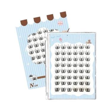 Imagem de Tiras De Cílios Invisíveis Ultrafinas Featherlight, Sem Cola, Para Maq