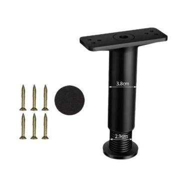 Imagem de Suporte Ajustável Telescópico Para Pés De Cama, Viga De Apoio Em Plást