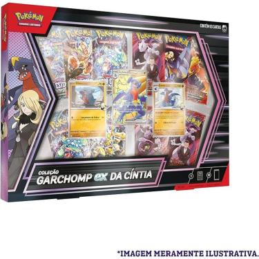 Imagem de Jogo de Cartas - Box Pokemon Colecao Garchomp COPAG DA AMAZONIA