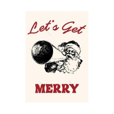 Imagem de Pôsteres De Natal, Arte De Parede, Decoração Para Festas De Natal, Pin