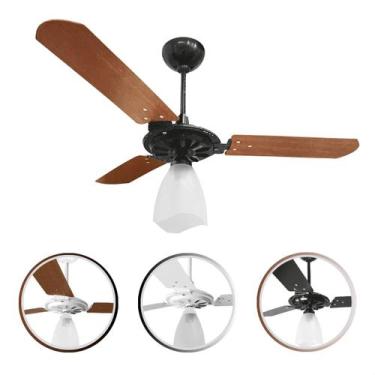 Imagem de Ventilador Teto Yris 150W Ventex Potente Silencioso Turbo Econômico 3 