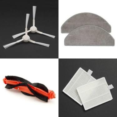 Imagem de Kit 7 Peças Robô Aspirador Xiaomi E10 E12 B112 Qualidade Premium Compa