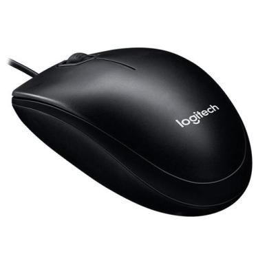 Imagem de Mouse Logitech M90, 1000 DPI, USB, Ambidestro, Preto - 910-007599