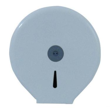 Imagem de Kit 2 Suportes para Papel Higiênico Rolo N9 para Rolos de 300 a 400M com Visor Branco,...