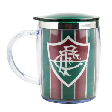 Imagem de Caneca Térmica Com Tampa 450ml - Fluminense Libertadores-Unissex