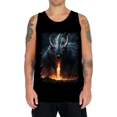 Imagem de Camiseta Regata Leviathan Infernal Fogo 3, INF 12