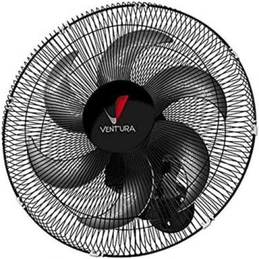 Imagem de Ventilador Oscilante De Parede Ventura 50 Cm Bivolt Preto - Venti Delt