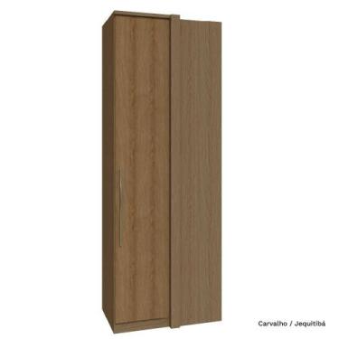 Imagem de Guarda Roupa Modulado 01 Porta Deslizante 245cm Canto Reto Setiba - Mó