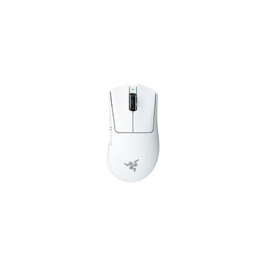 Imagem de Mouse Gamer Sem Fio Razer DeathAdder V4 Pro, 35000 DPI, Ultra-Leve, Sensor Óptico Focus Pro, Branco - RZ01-05330200