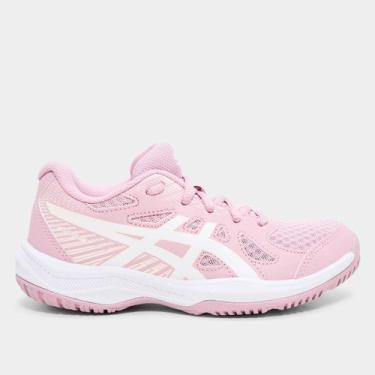 Imagem de Tênis Infantil Asics Upcourt 6 Gs, Bege, Branco, 36