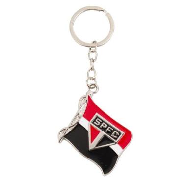 Imagem de Chaveiro Bandeira Time 5 cm - São Paulo - Mileno