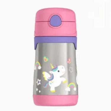 Imagem de Garrafa Térmica Inox Infantil Bebê Collection 290ml Personagem Premium