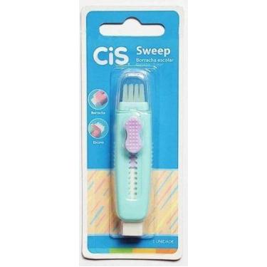 Imagem de Borracha escolar Cis Sweep, Azul