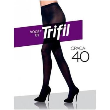 Imagem de Meia Calça Fio 40 Trifil Mulher Moderna , Preto, M